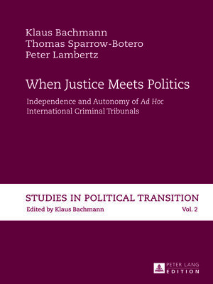 cover image of When Justice Meets Politics